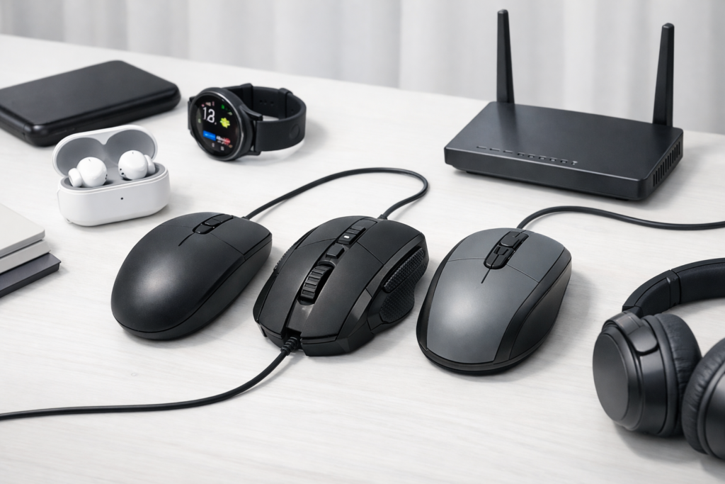 Harga Mouse Logitech Kabel: Seri, Sensor, dan Kelas Penggunaan